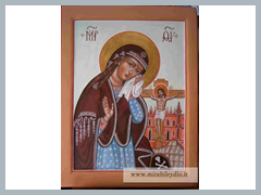 Crocifissione-Madre di Dio di Akhtyrka- 24 x 32 cm- 530€